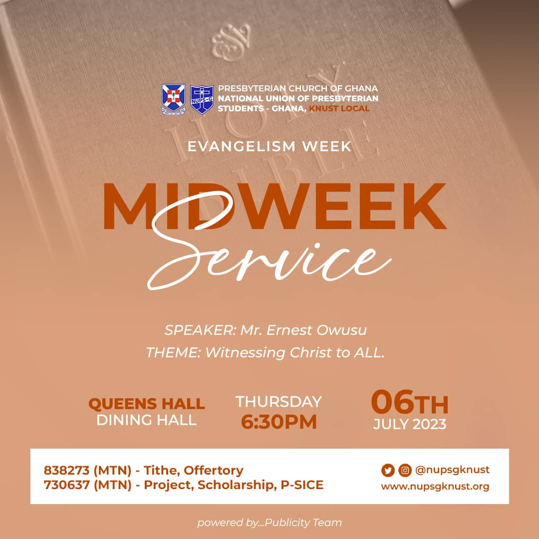 Midweek Service(Evangelism Week)-'23
